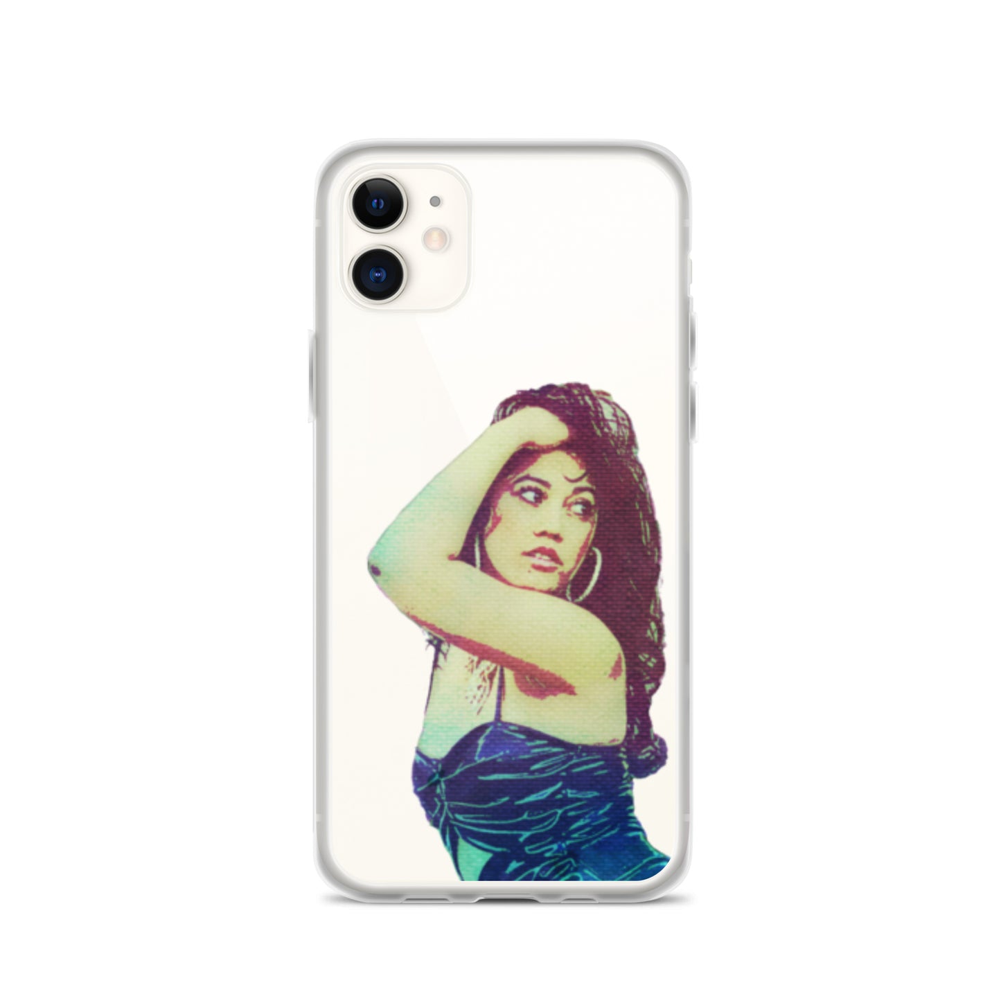 Clear Ariel Saree Case for iPhone®