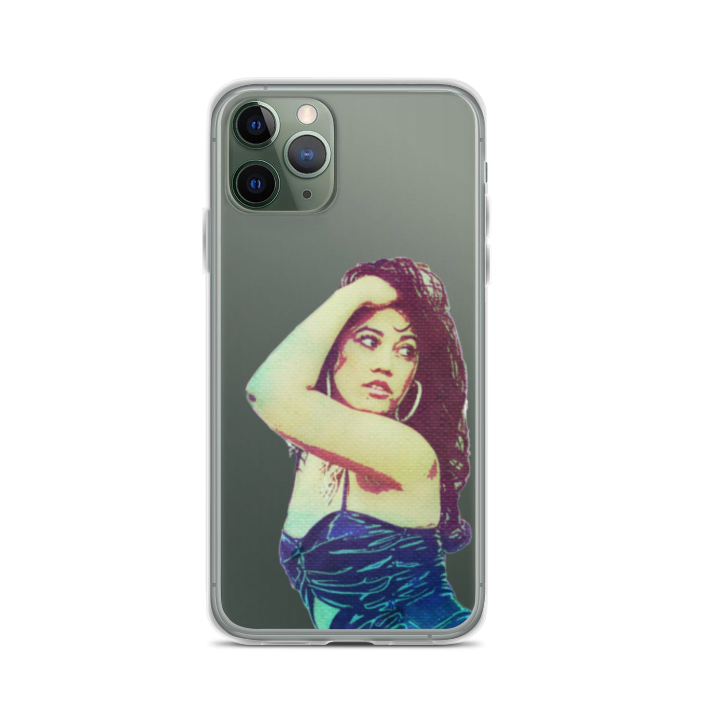 Clear Ariel Saree Case for iPhone®