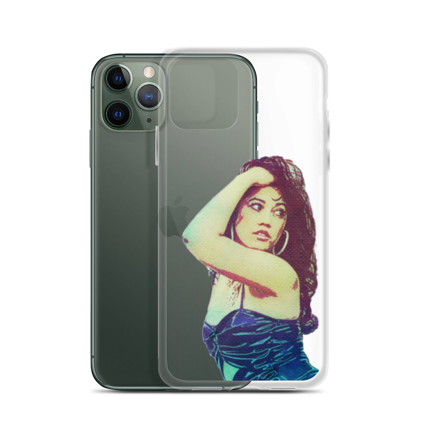 Clear Ariel Saree Case for iPhone®