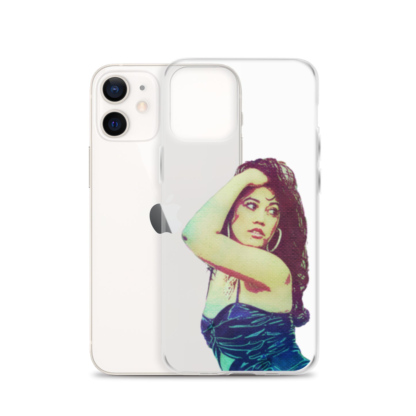 Clear Ariel Saree Case for iPhone®