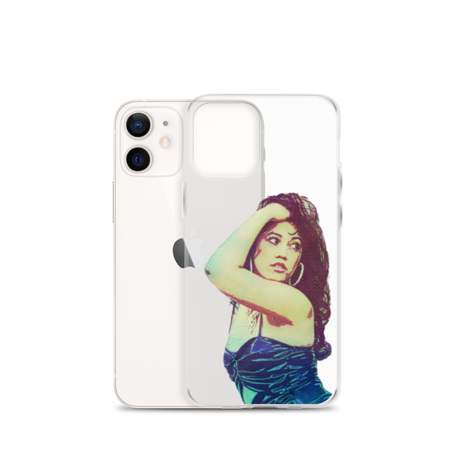 Clear Ariel Saree Case for iPhone®