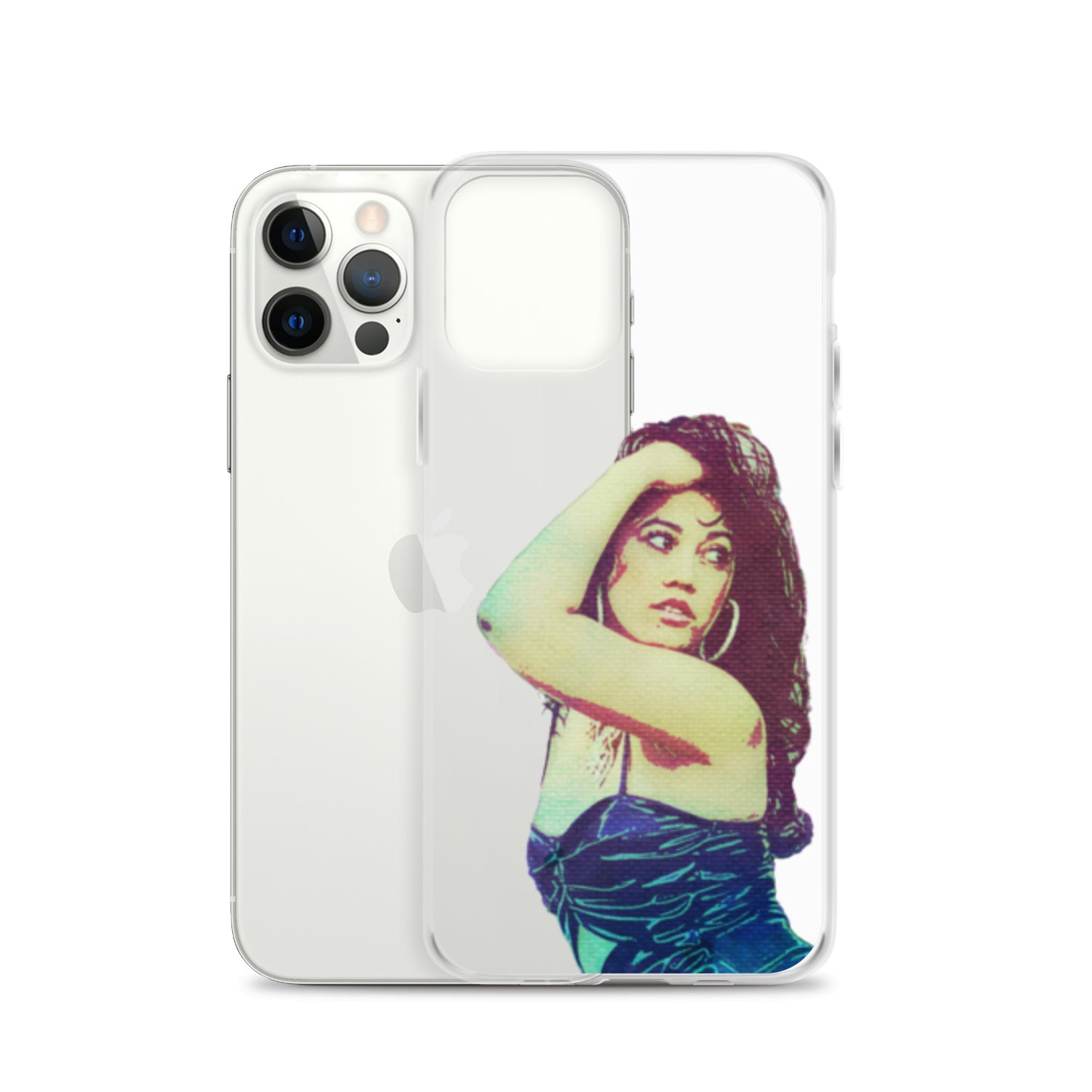 Clear Ariel Saree Case for iPhone®