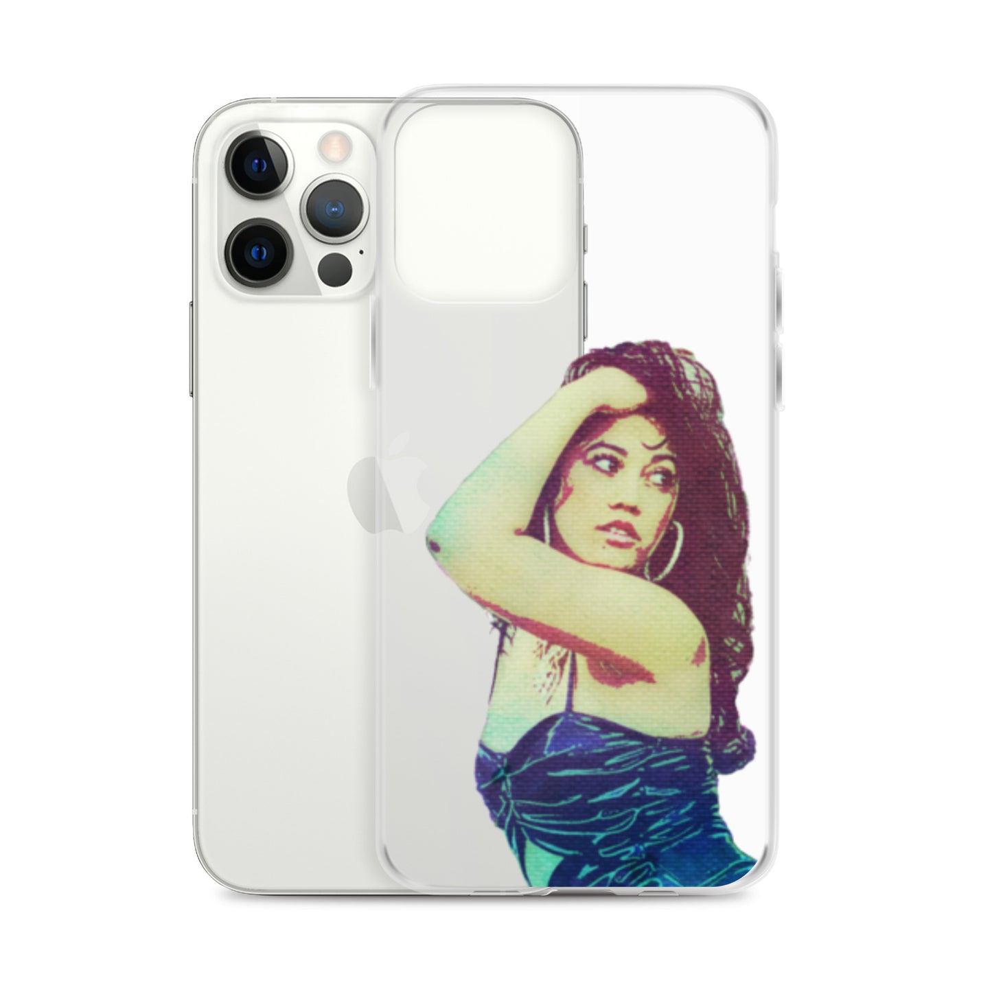 Clear Ariel Saree Case for iPhone®