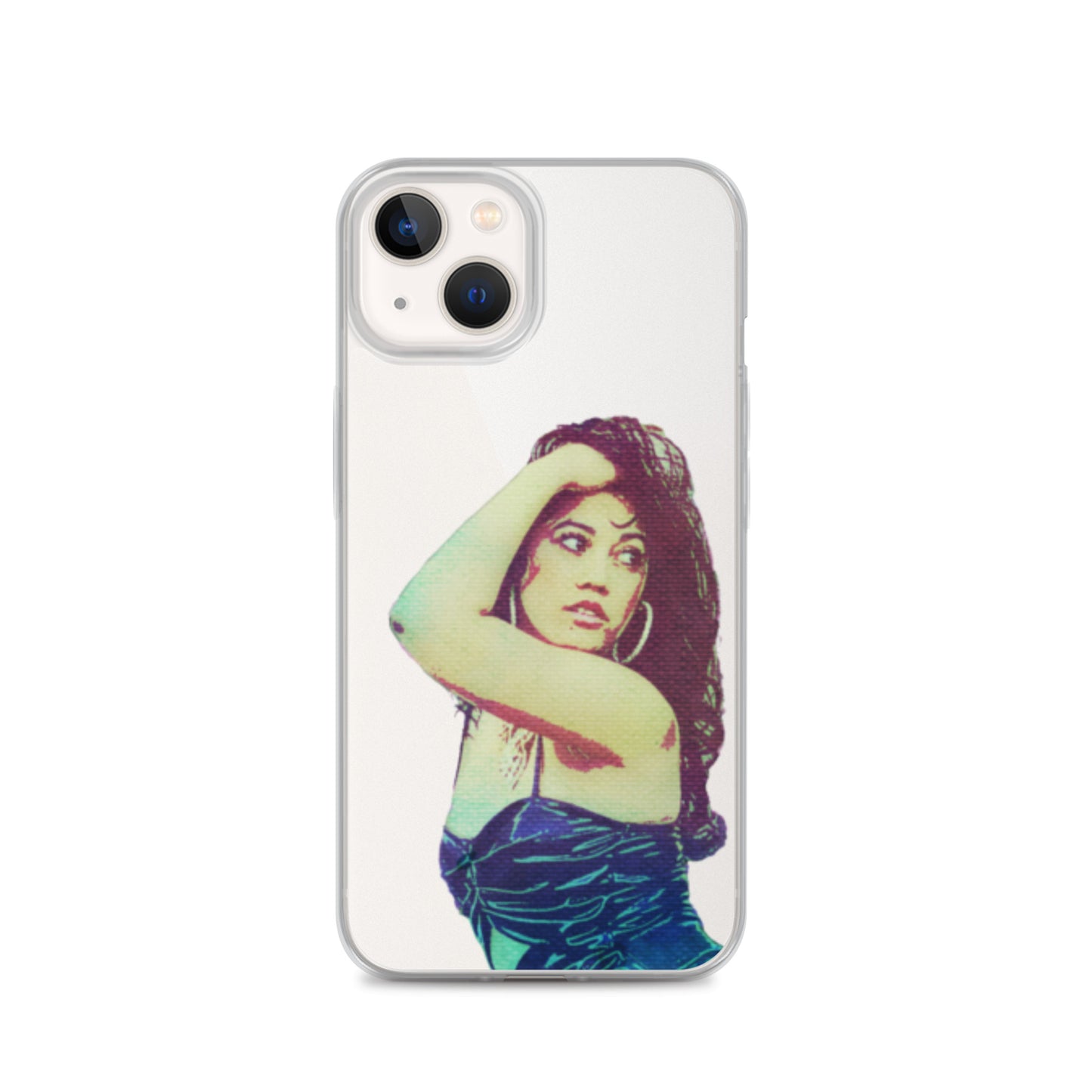 Clear Ariel Saree Case for iPhone®