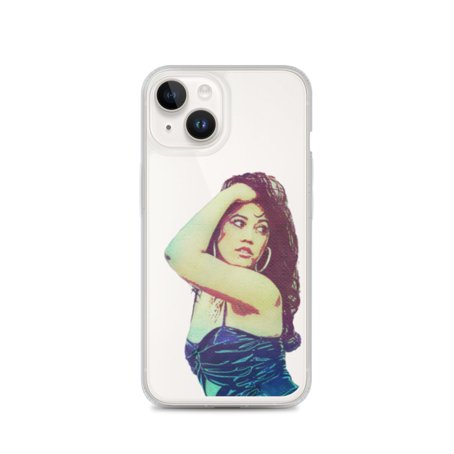 Clear Ariel Saree Case for iPhone®