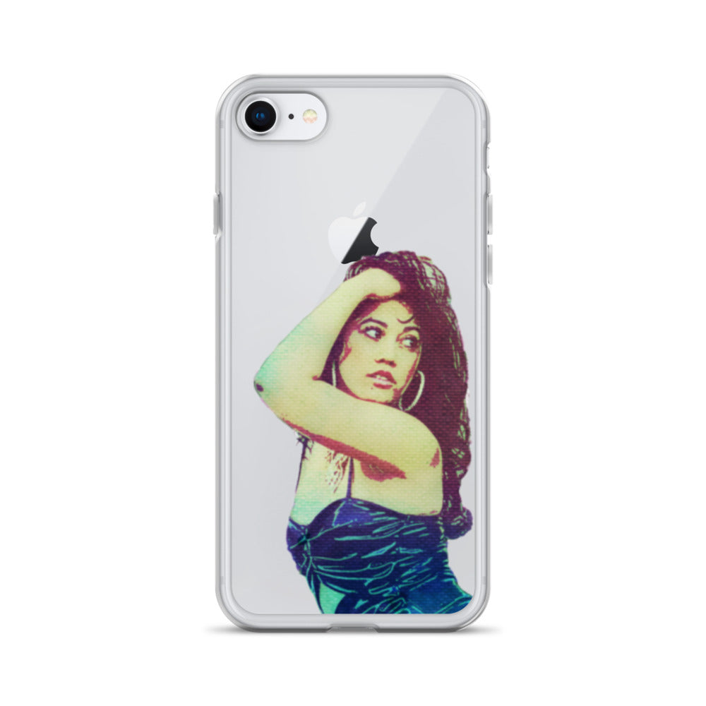 Clear Ariel Saree Case for iPhone®