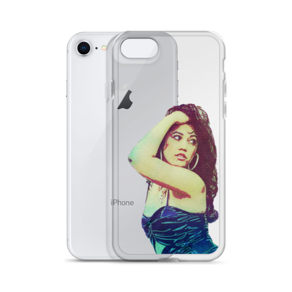 Clear Ariel Saree Case for iPhone®