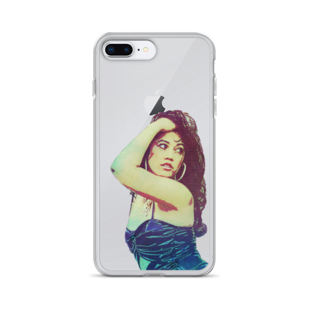 Clear Ariel Saree Case for iPhone®