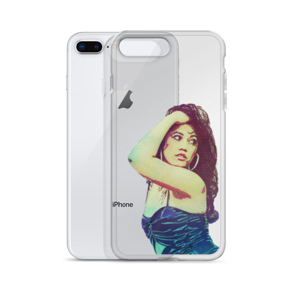 Clear Ariel Saree Case for iPhone®