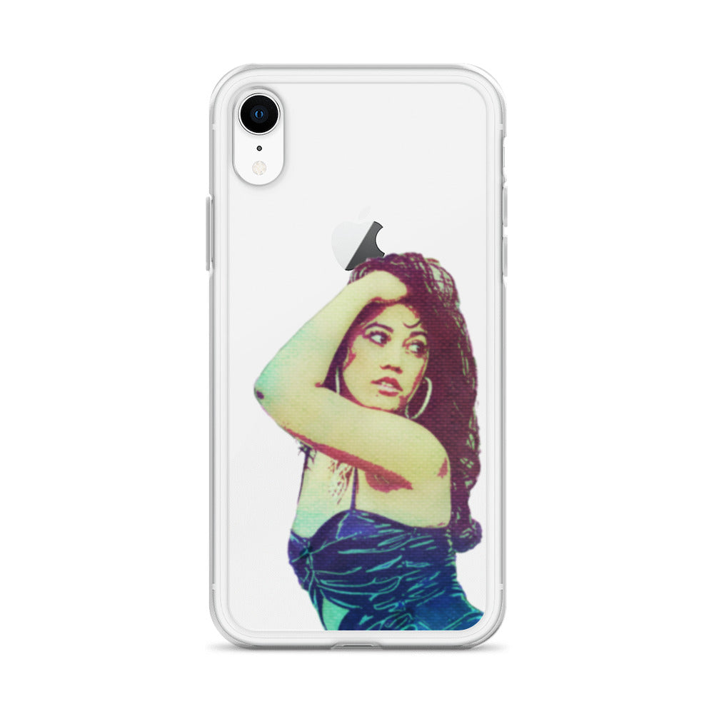 Clear Ariel Saree Case for iPhone®