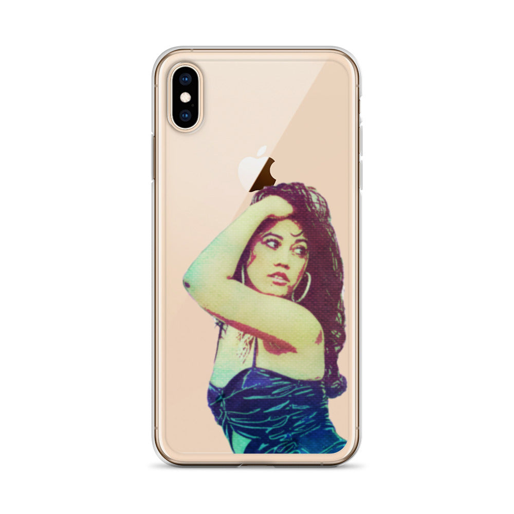 Clear Ariel Saree Case for iPhone®