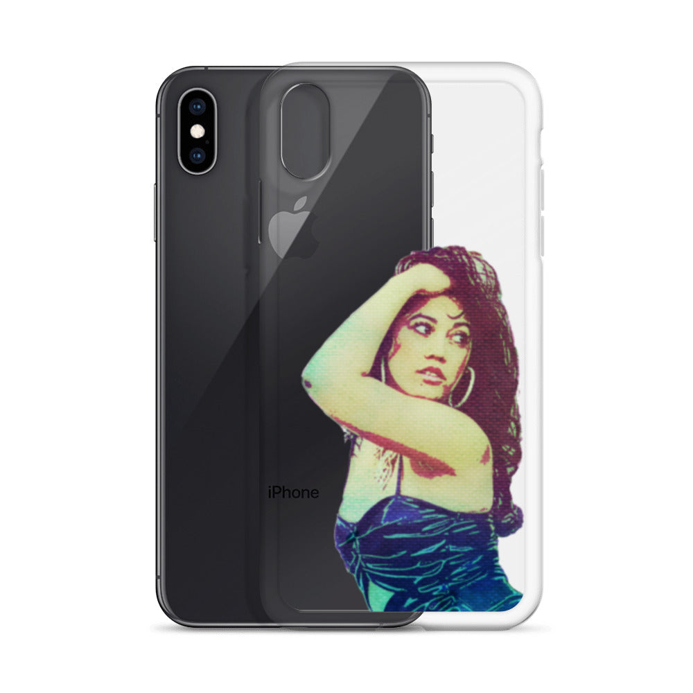 Clear Ariel Saree Case for iPhone®