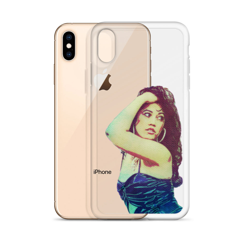 Clear Ariel Saree Case for iPhone®