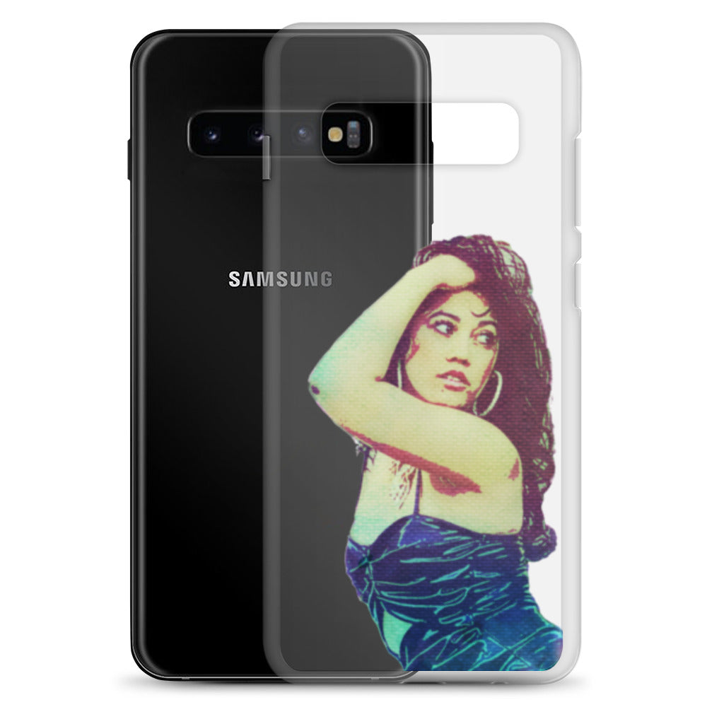 Clear Ariel Saree Case for Samsung®