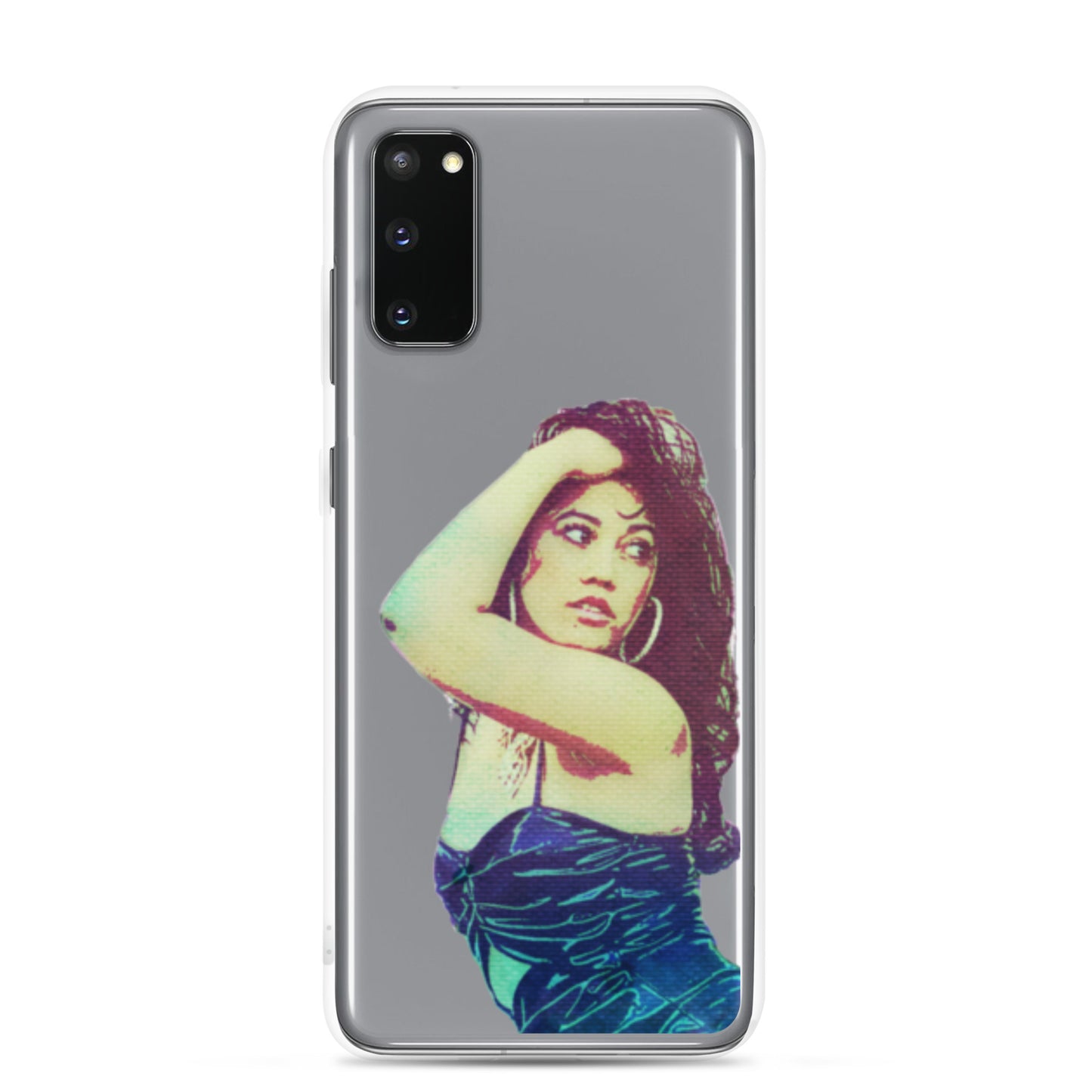 Clear Ariel Saree Case for Samsung®