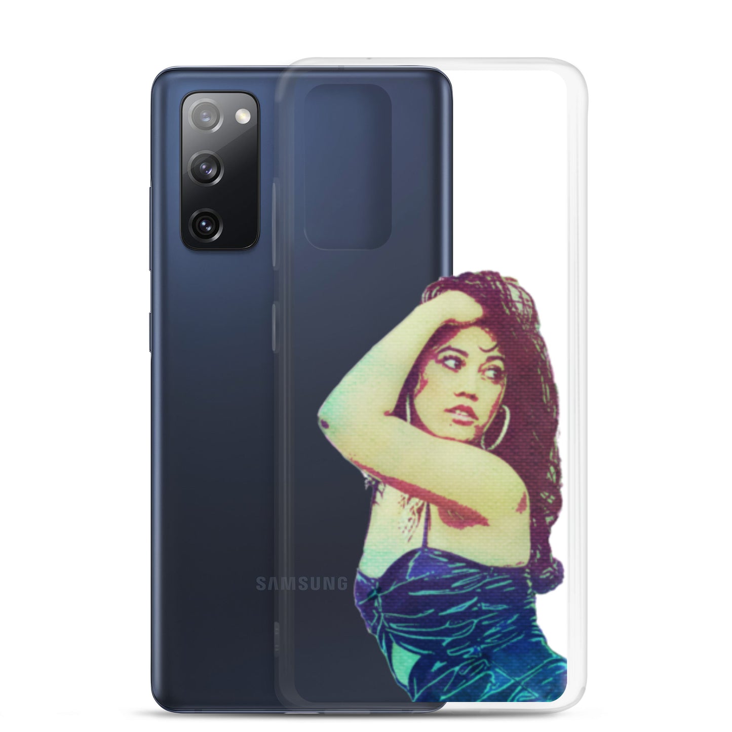 Clear Ariel Saree Case for Samsung®