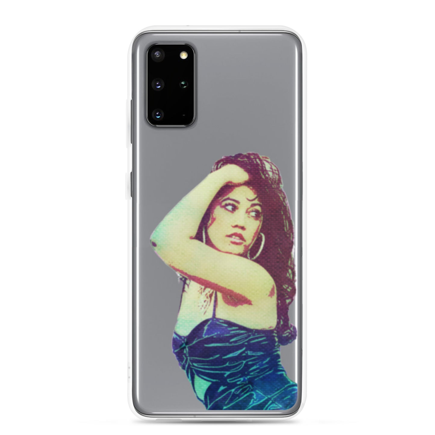 Clear Ariel Saree Case for Samsung®