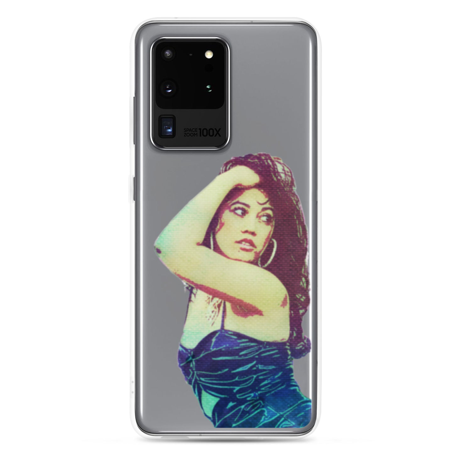 Clear Ariel Saree Case for Samsung®