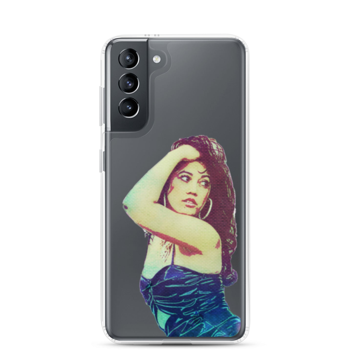 Clear Ariel Saree Case for Samsung®