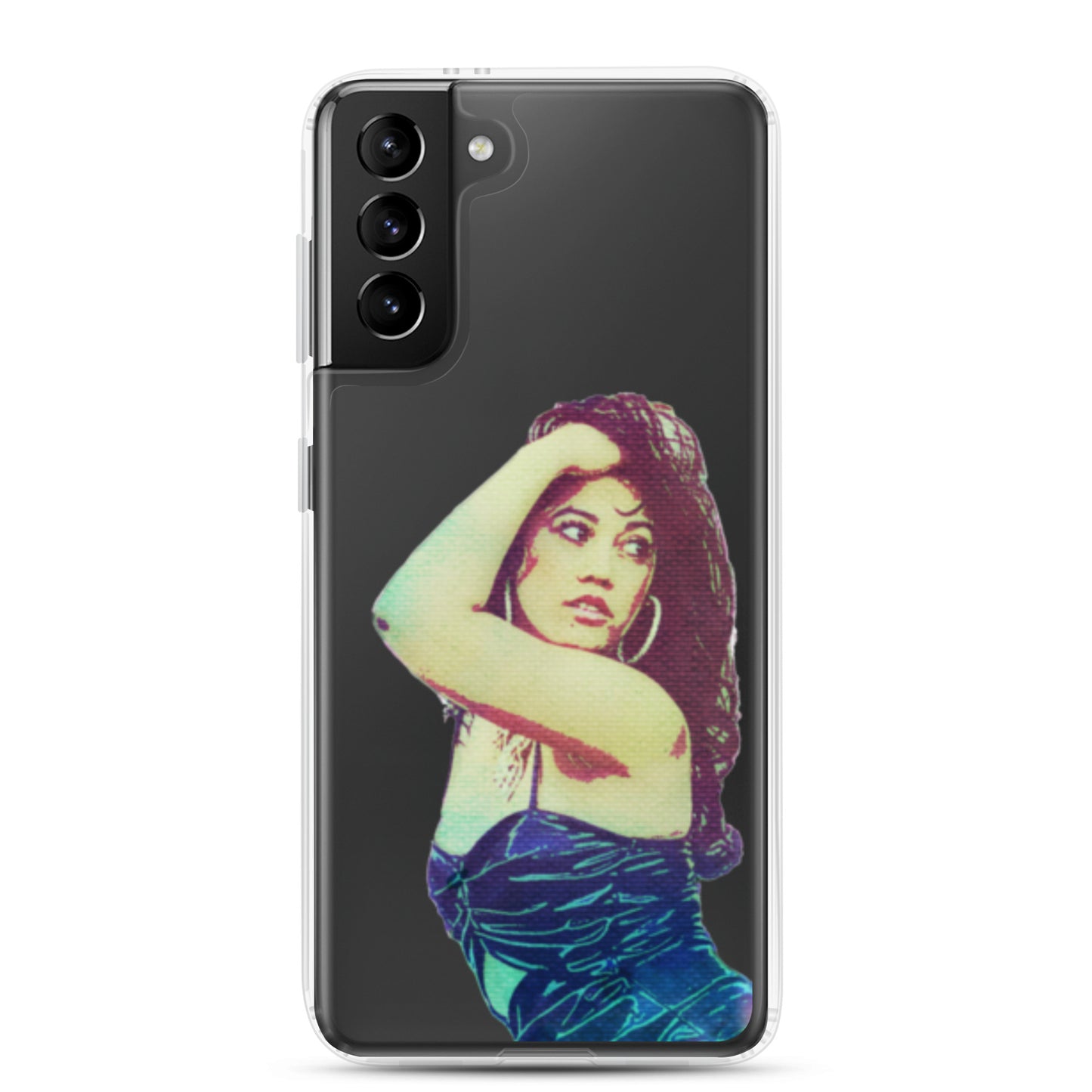 Clear Ariel Saree Case for Samsung®