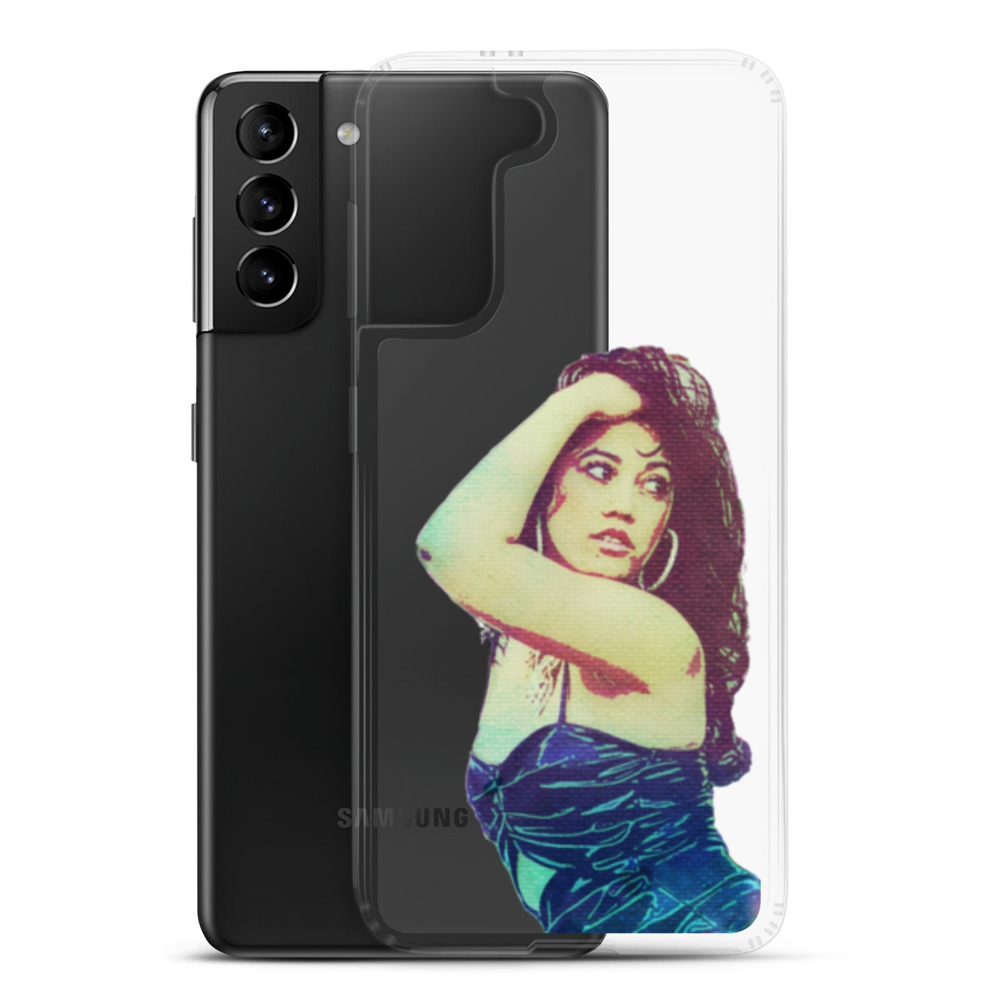 Clear Ariel Saree Case for Samsung®