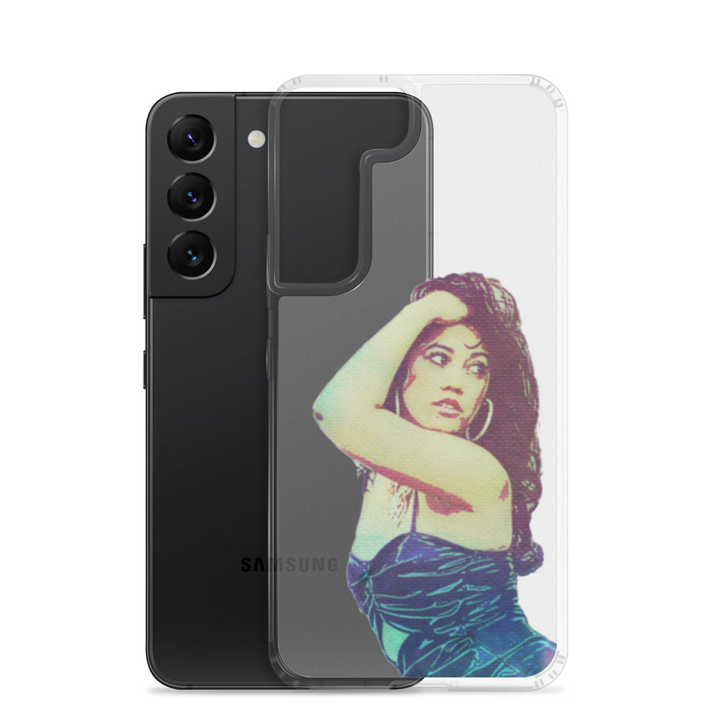 Clear Ariel Saree Case for Samsung®