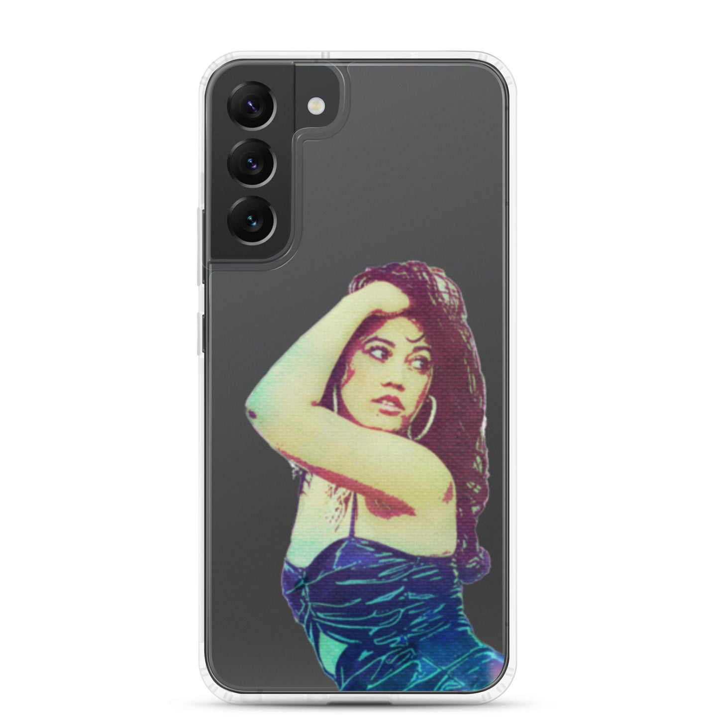 Clear Ariel Saree Case for Samsung®