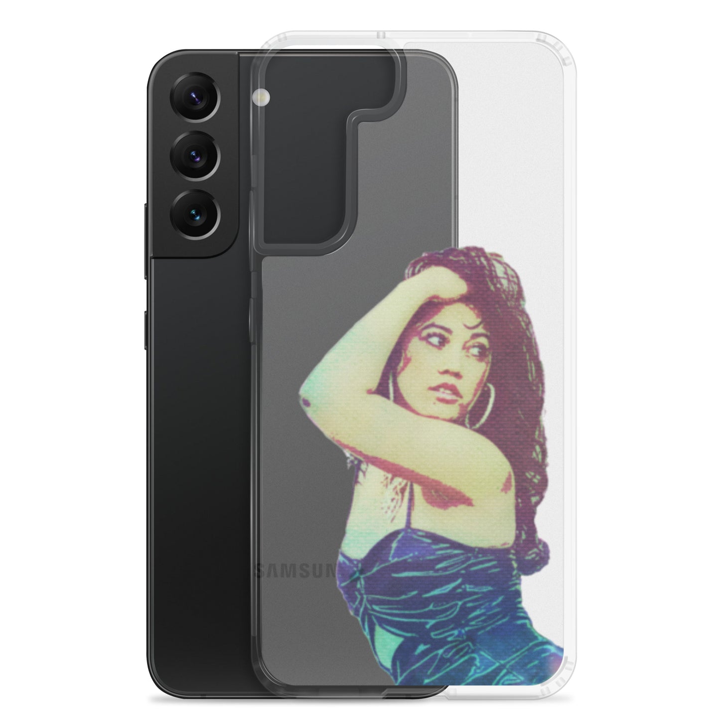 Clear Ariel Saree Case for Samsung®