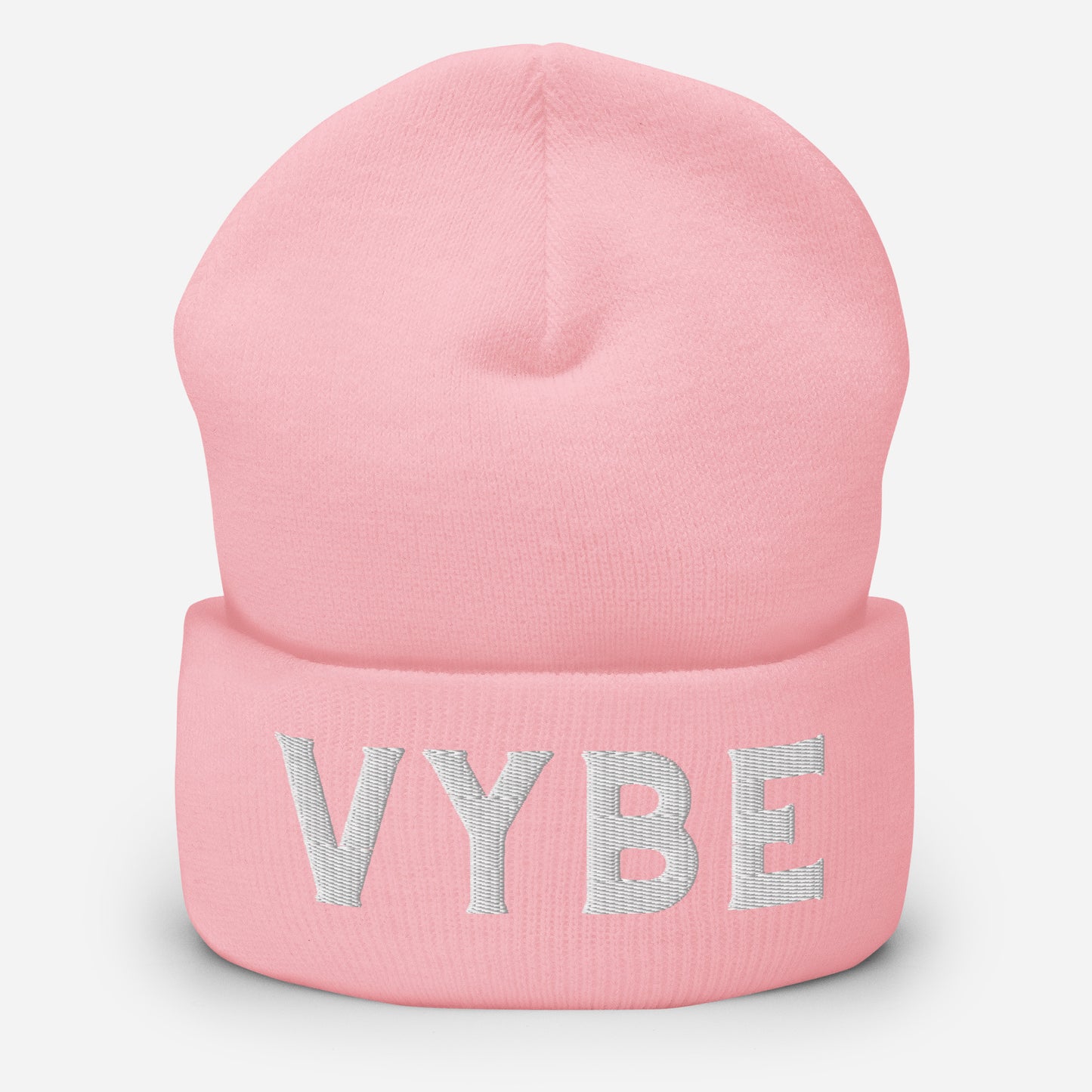 Cuffed Beanie - Vybe White