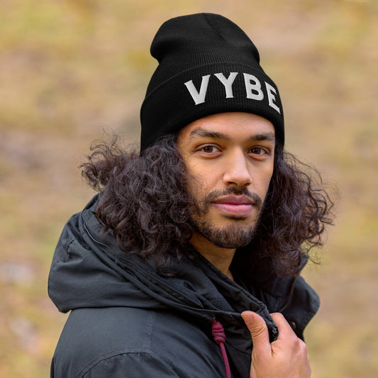 Cuffed Beanie - Vybe White