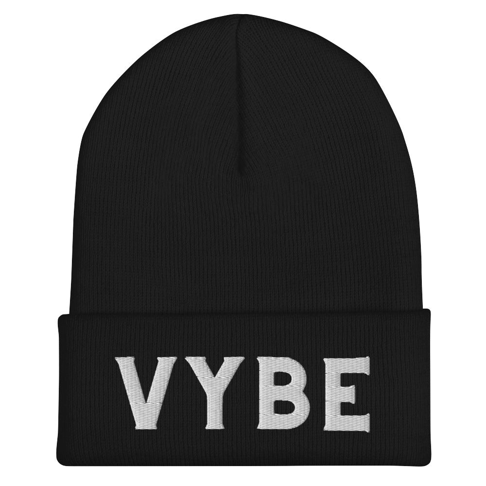 Cuffed Beanie - Vybe White