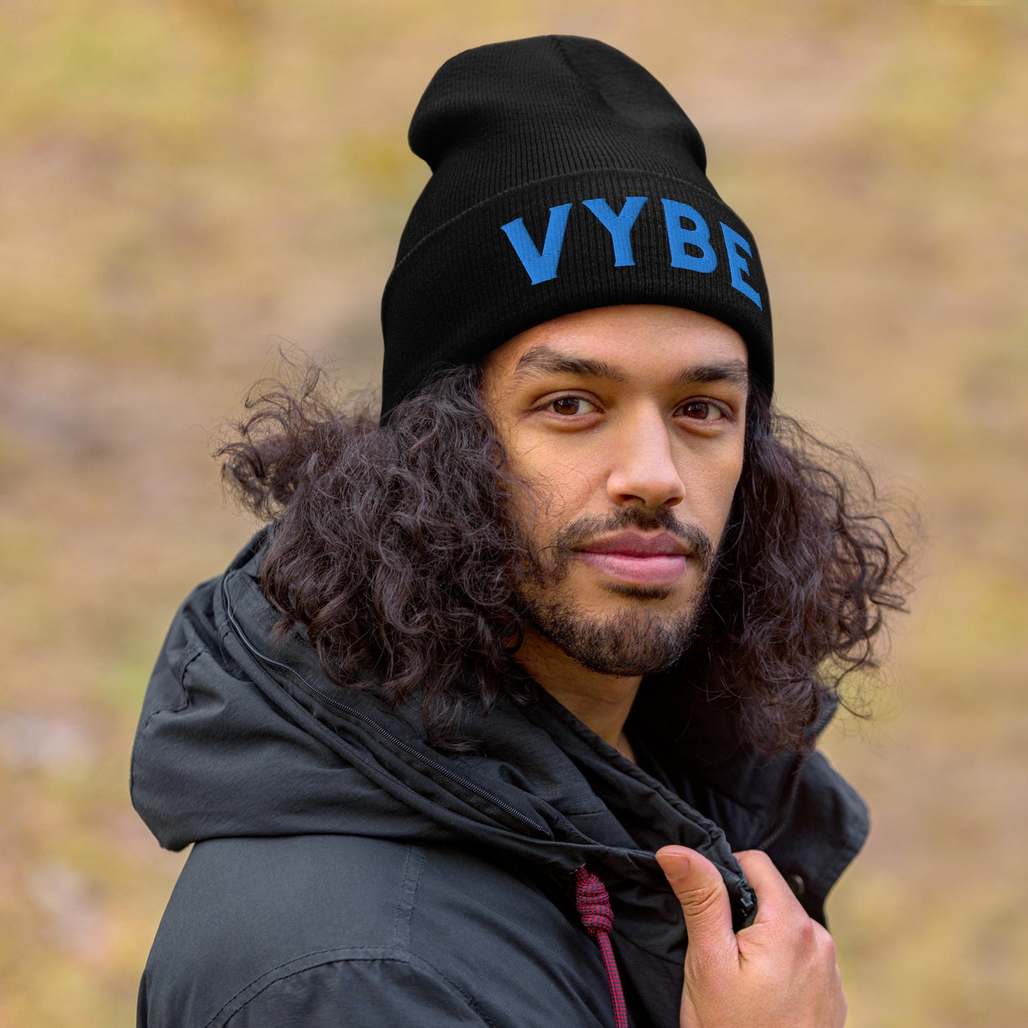 Cuffed Beanie - Vybe Blue