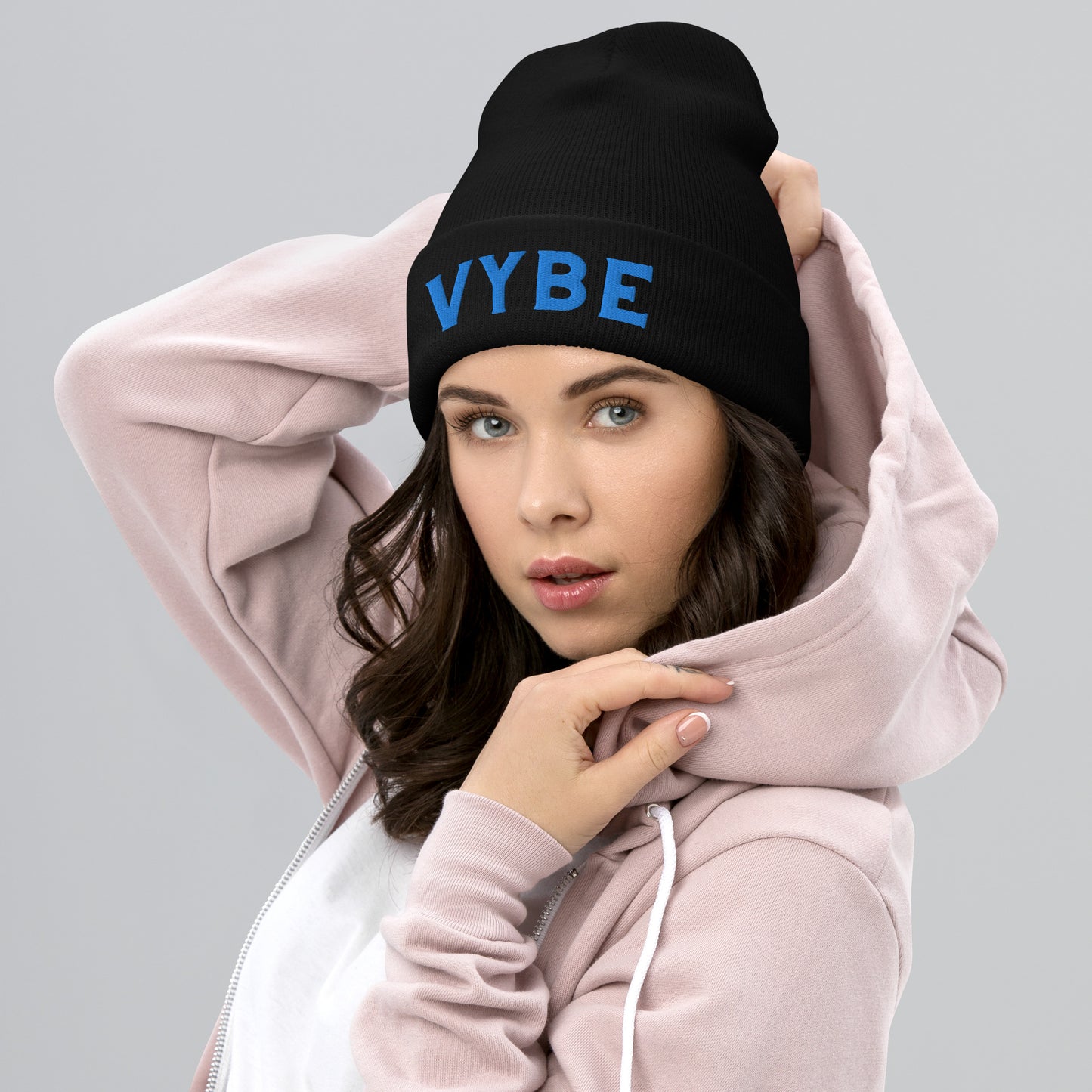 Cuffed Beanie - Vybe Blue