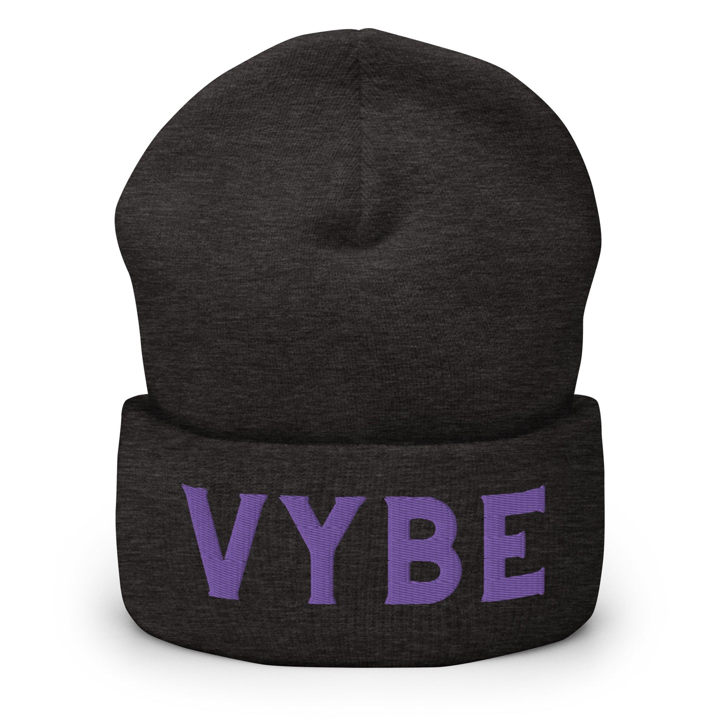 Cuffed Beanie - Vybe Purple