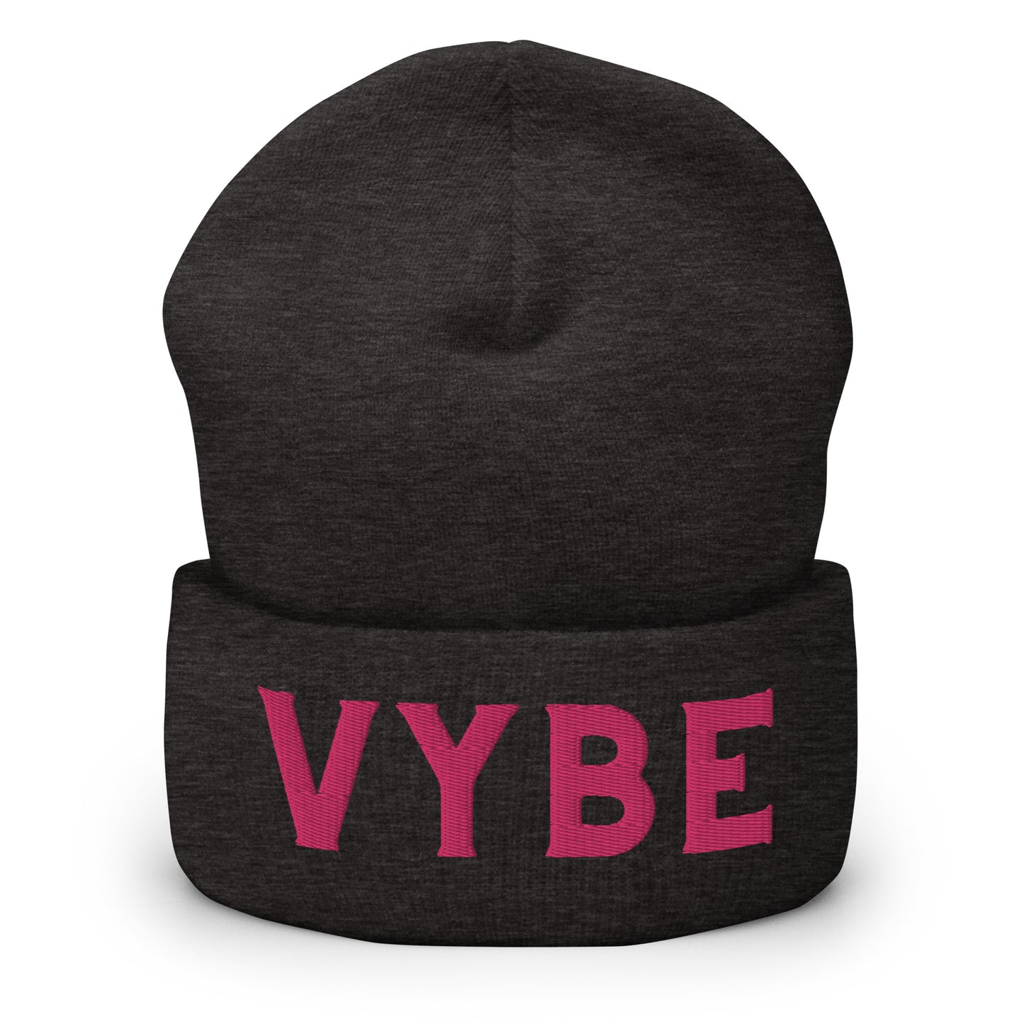 Cuffed Beanie - Vybe Pink