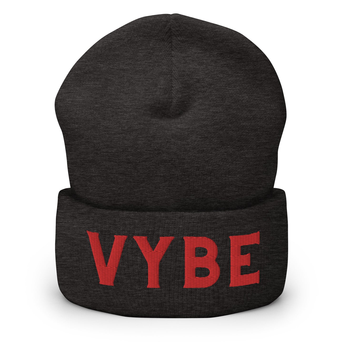 Cuffed Beanie - Vybe Red