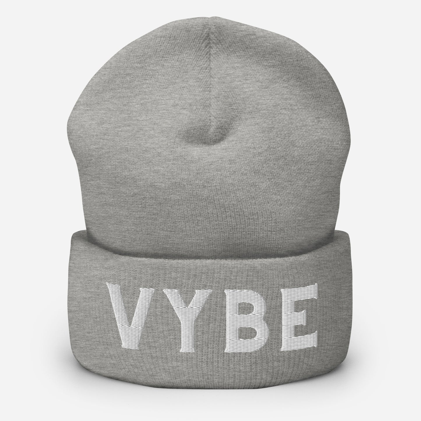 Cuffed Beanie - Vybe White