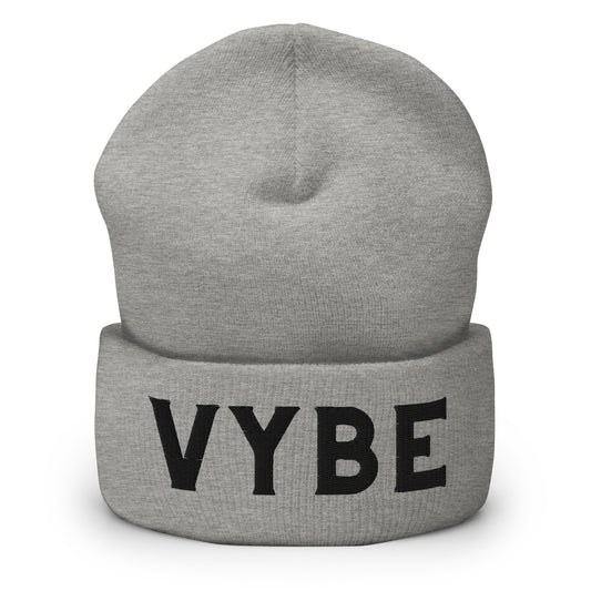 Cuffed Beanie - Vybe Black