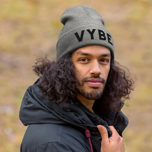 Cuffed Beanie - Vybe Black