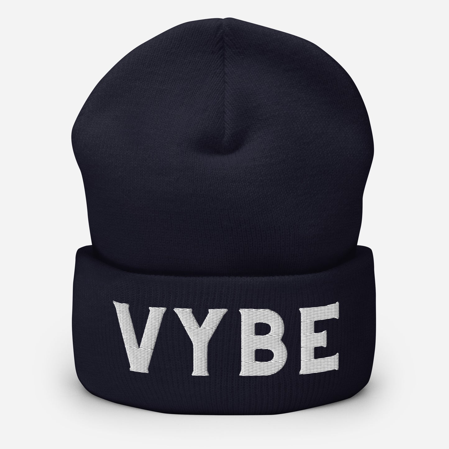 Cuffed Beanie - Vybe White