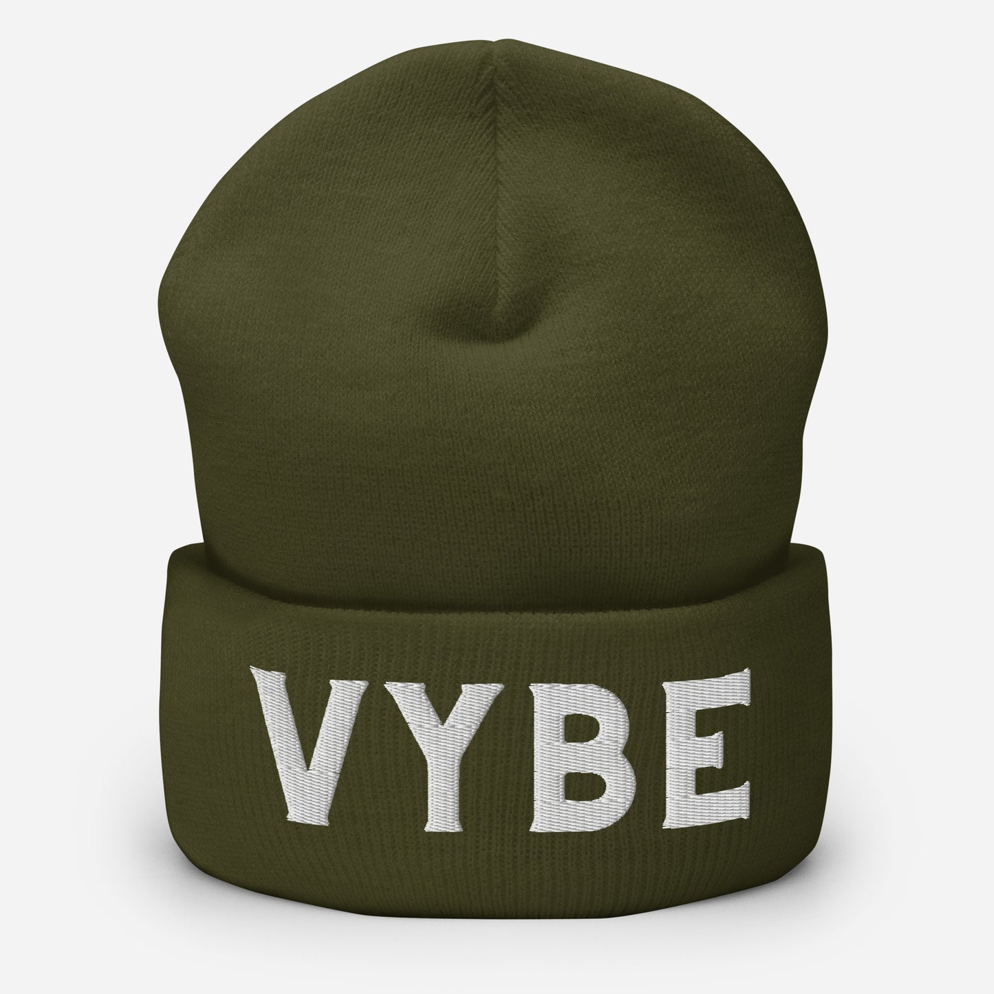 Cuffed Beanie - Vybe White