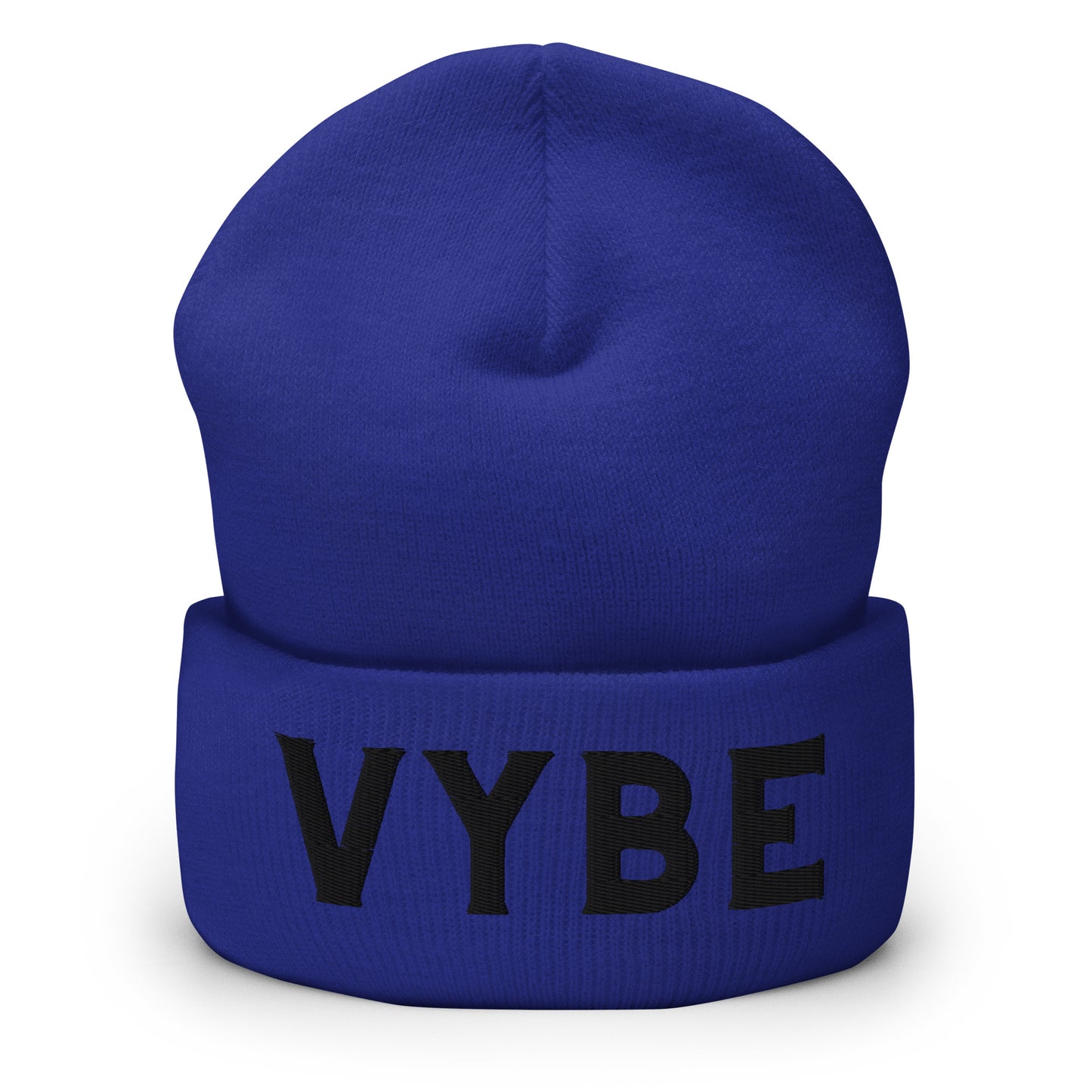 Cuffed Beanie - Vybe Black