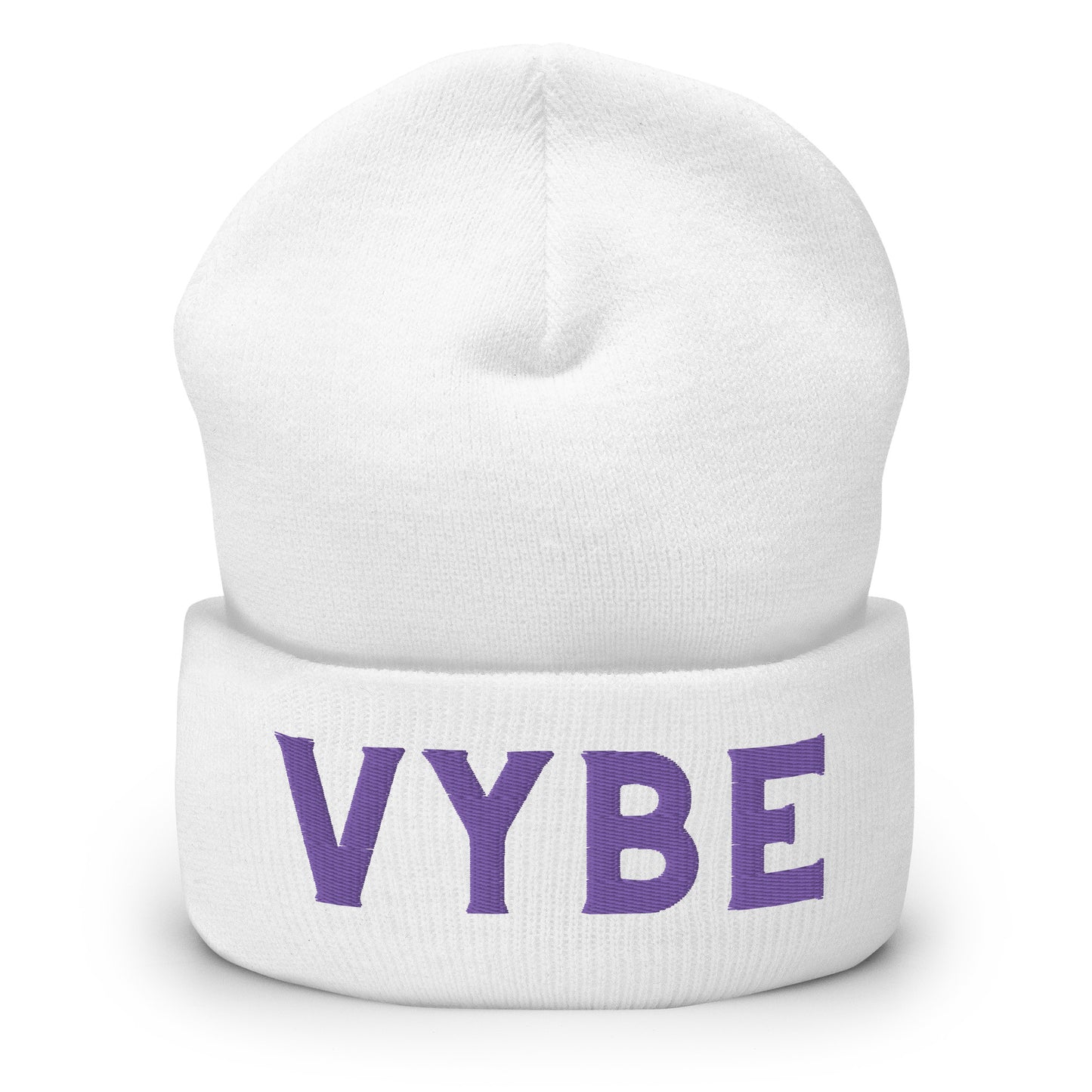 Cuffed Beanie - Vybe Purple