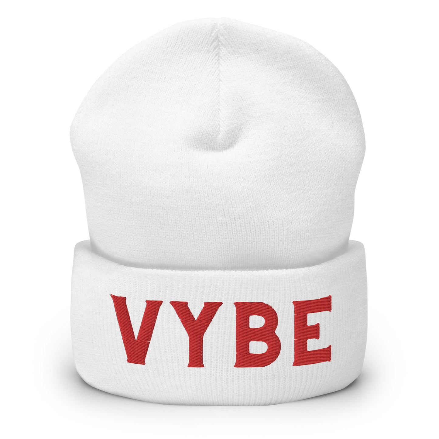 Cuffed Beanie - Vybe Red