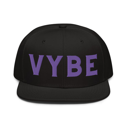 Snapback Hat - Vybe Purple