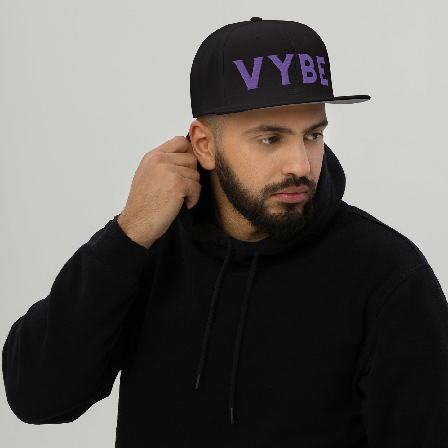 Snapback Hat - Vybe Purple