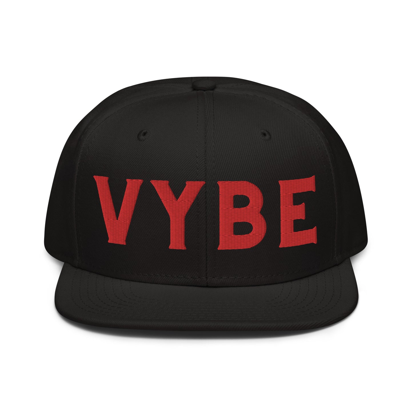 Snapback Hat - Vybe Red