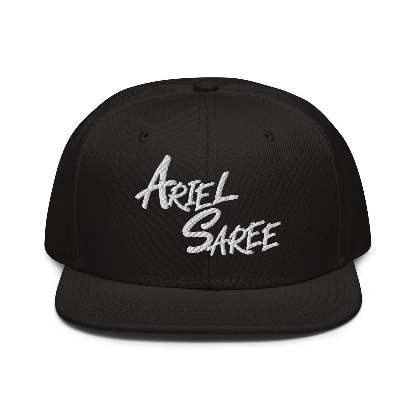 Snapback Hat - Ariel Saree White