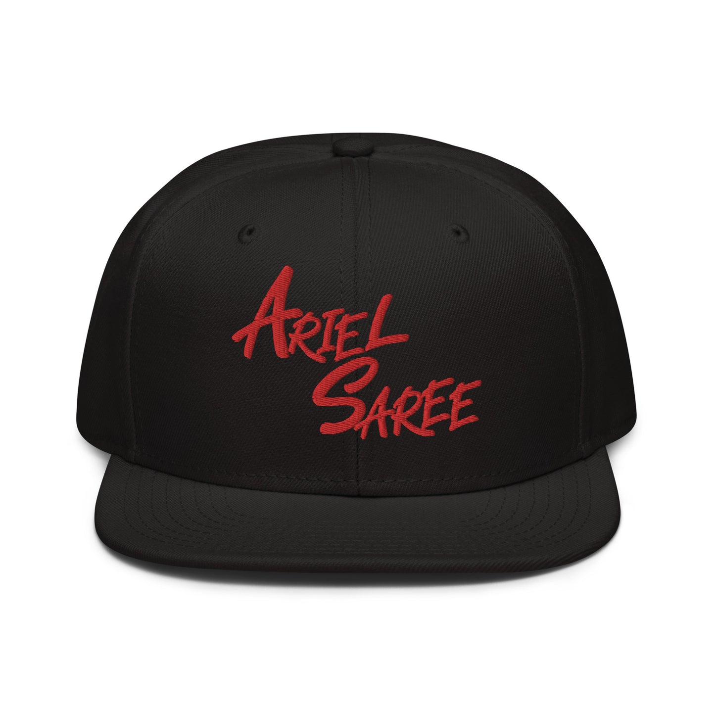 Snapback Hat - Ariel Saree Red