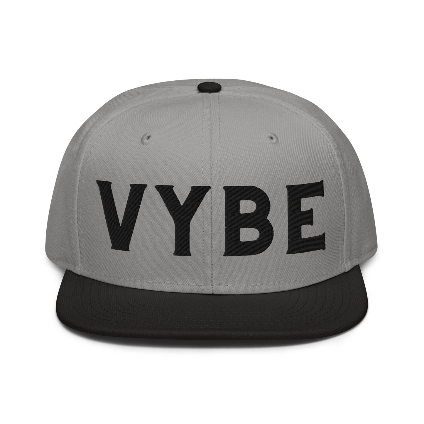 Snapback Hat - Vybe Black